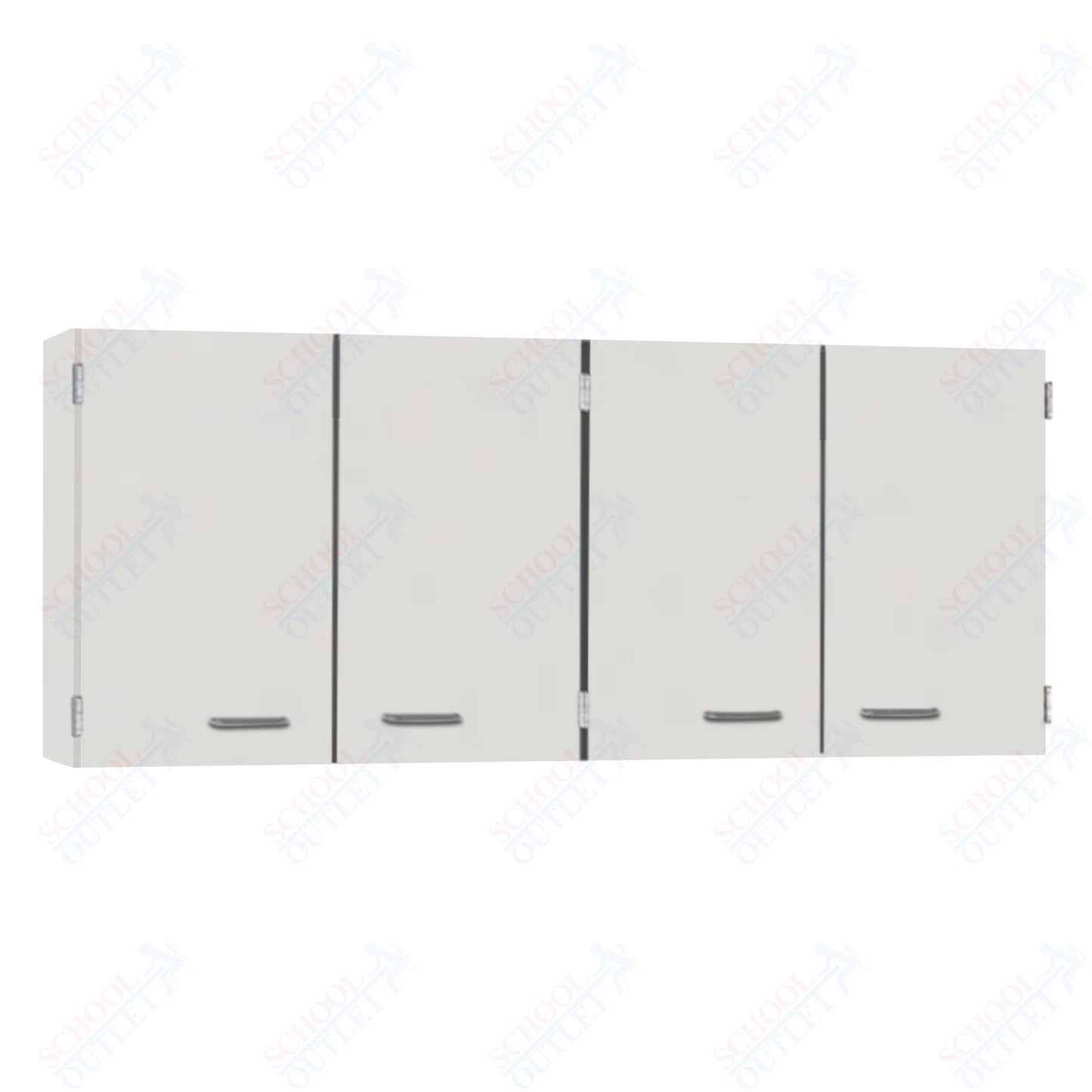 Wall Cabinets with Two Double Doors Full - Width Shelves (84512 F60 WC) - SchoolOutlet