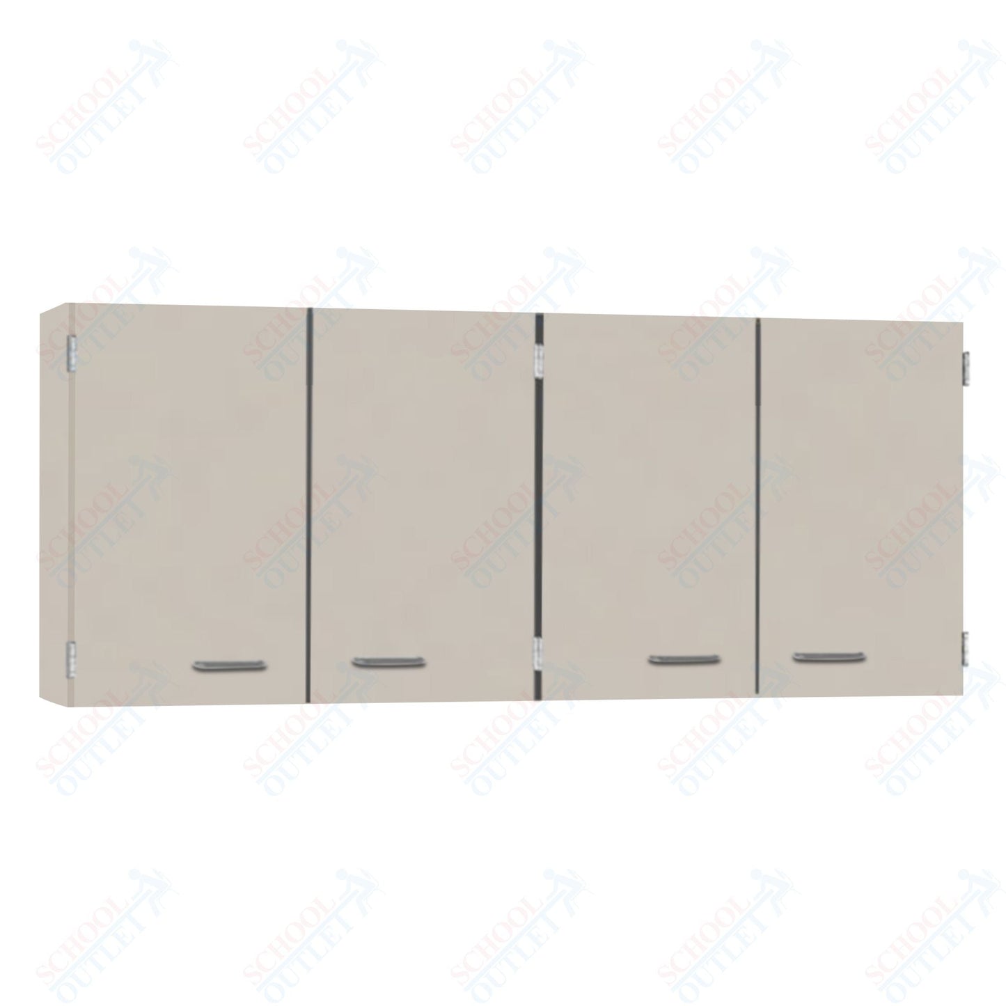 Wall Cabinets with Two Double Doors Full - Width Shelves (84512 F60 WC) - SchoolOutlet