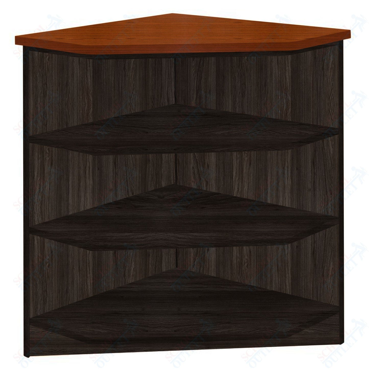 90 - Degree Outside Corner with 3 Shelves (88050 Z40) - SchoolOutlet