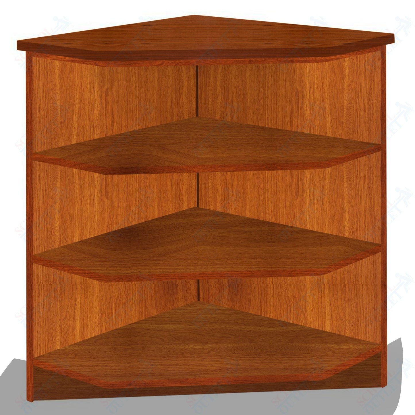 90 - Degree Outside Corner with 3 Shelves (88050 Z40) - SchoolOutlet