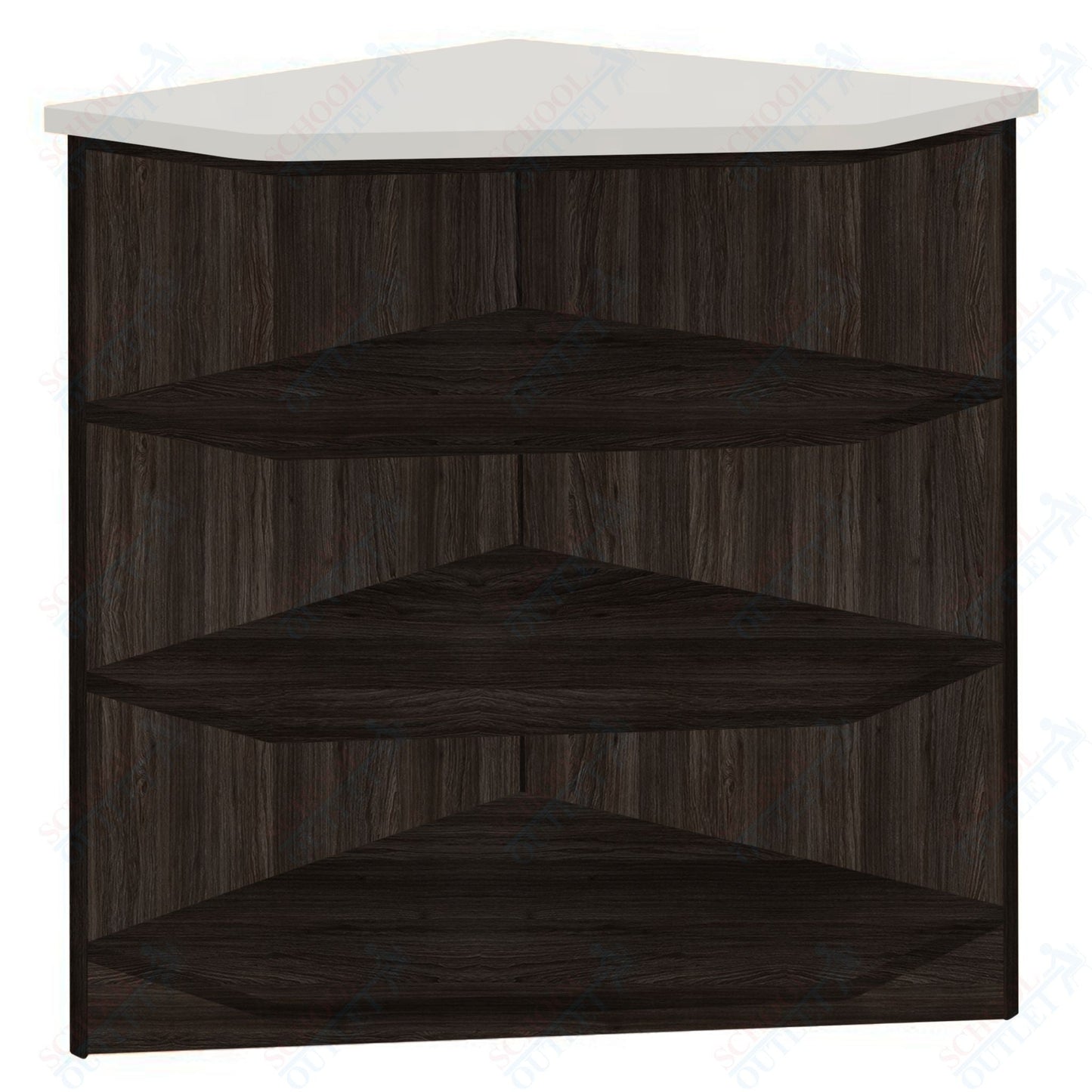 90 - Degree Outside Corner with 3 Shelves (88050 Z40) - SchoolOutlet