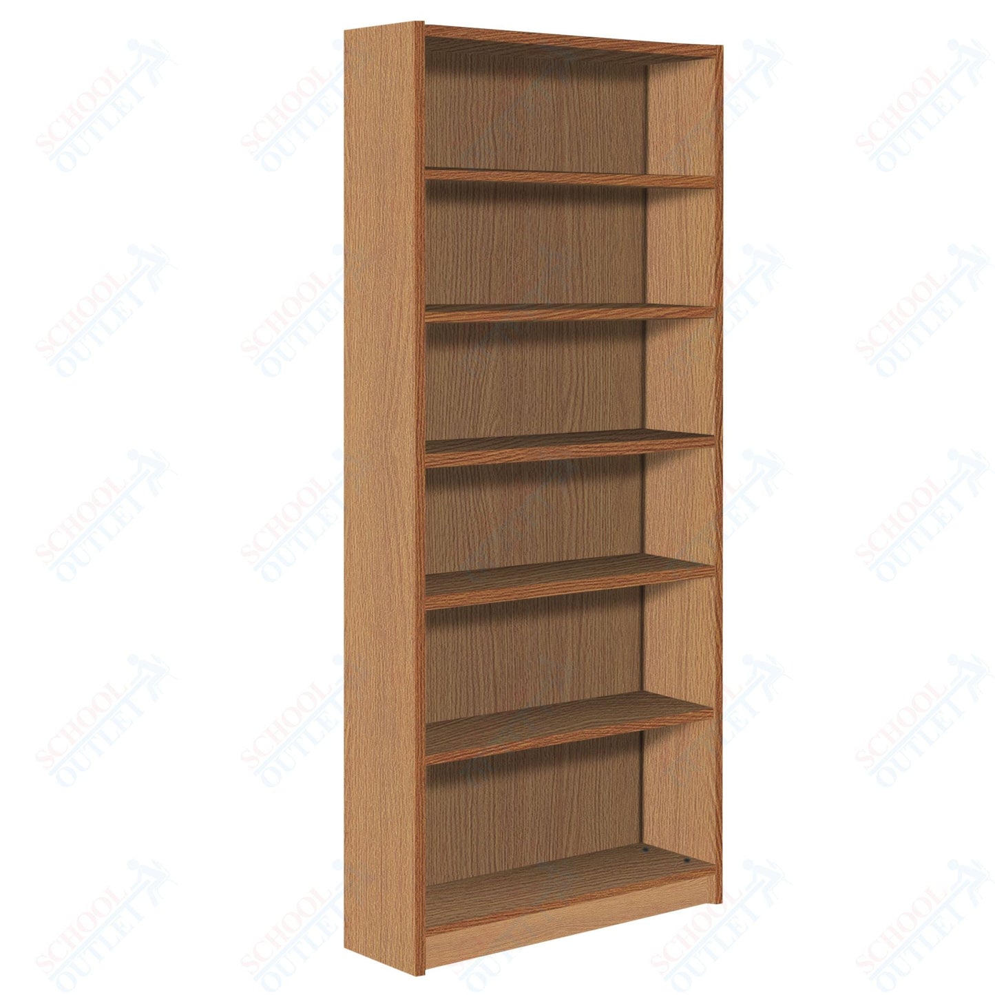 Single Face Starter 5 Adjustable Shelves Bookcase (88209 Z84) - SchoolOutlet