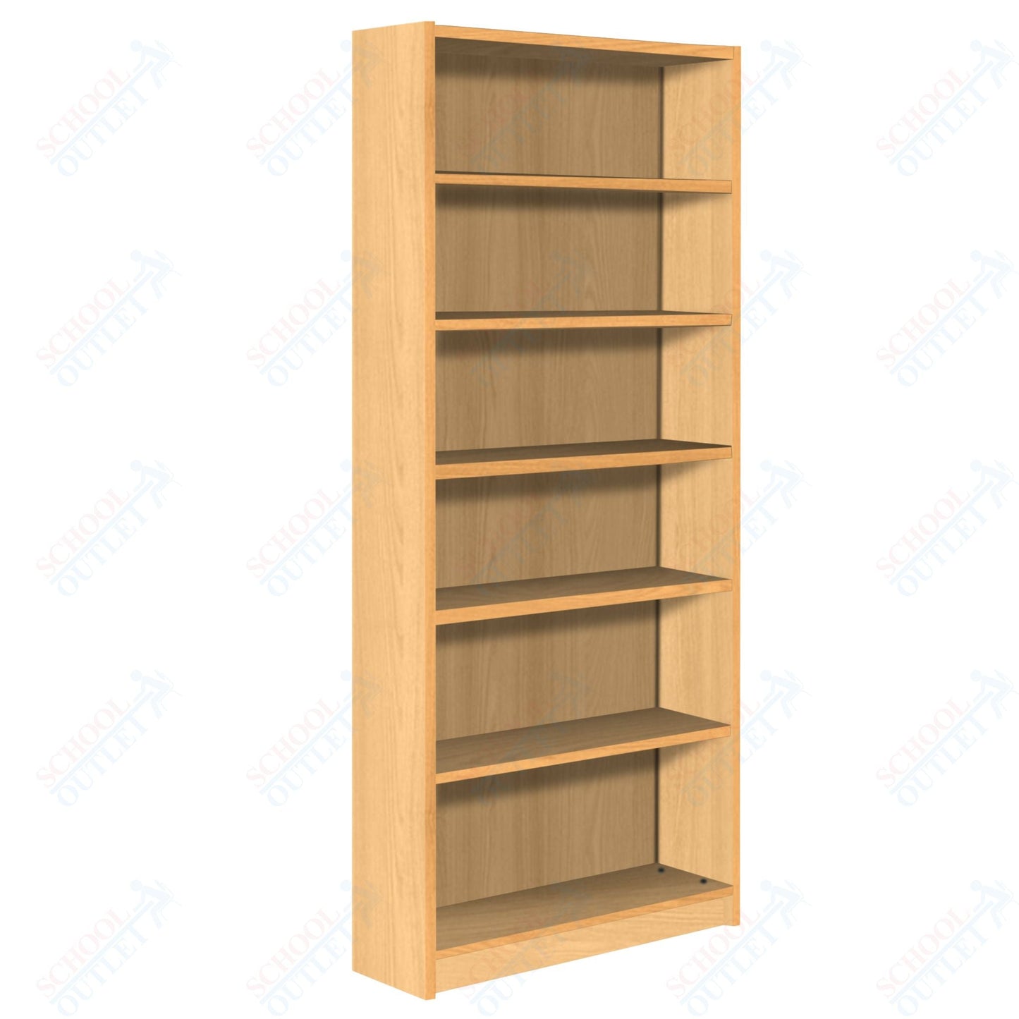 Single Face Starter 5 Adjustable Shelves Bookcase (88209 Z84) - SchoolOutlet