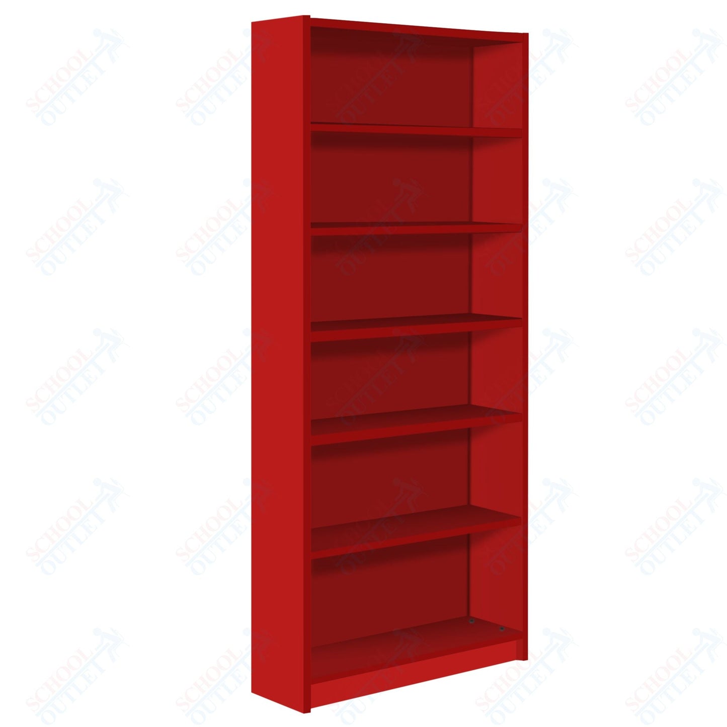 Single Face Starter 5 Adjustable Shelves Bookcase (88209 Z84) - SchoolOutlet