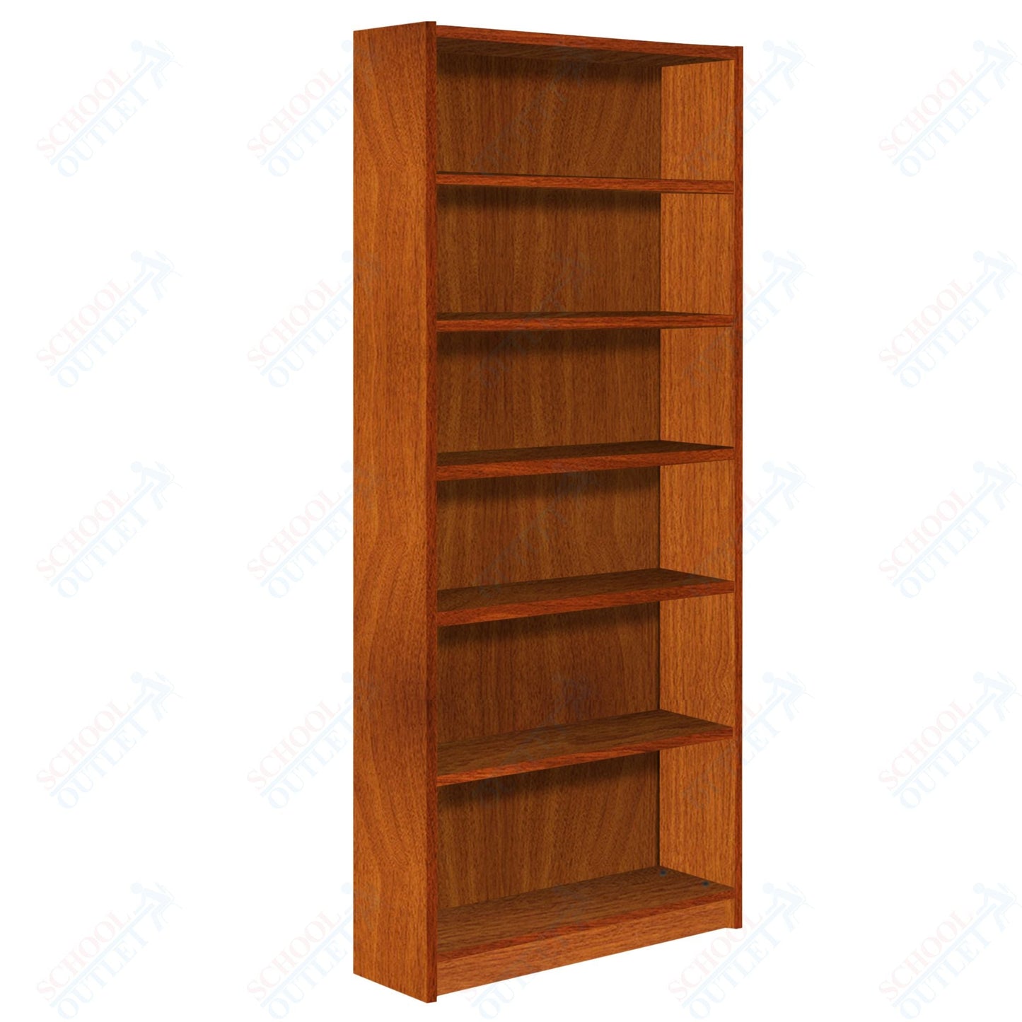 Single Face Starter 5 Adjustable Shelves Bookcase (88209 Z84) - SchoolOutlet