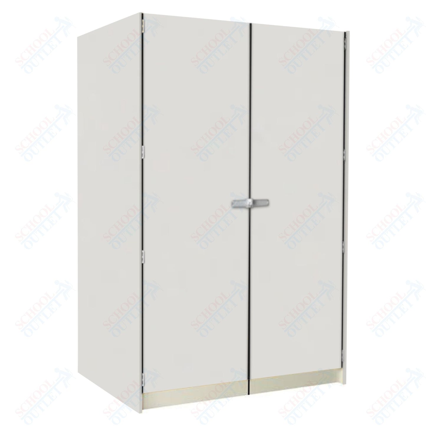 40" Deep Instrument Storage with Full Solid Doors (89260 608440 B) - SchoolOutlet