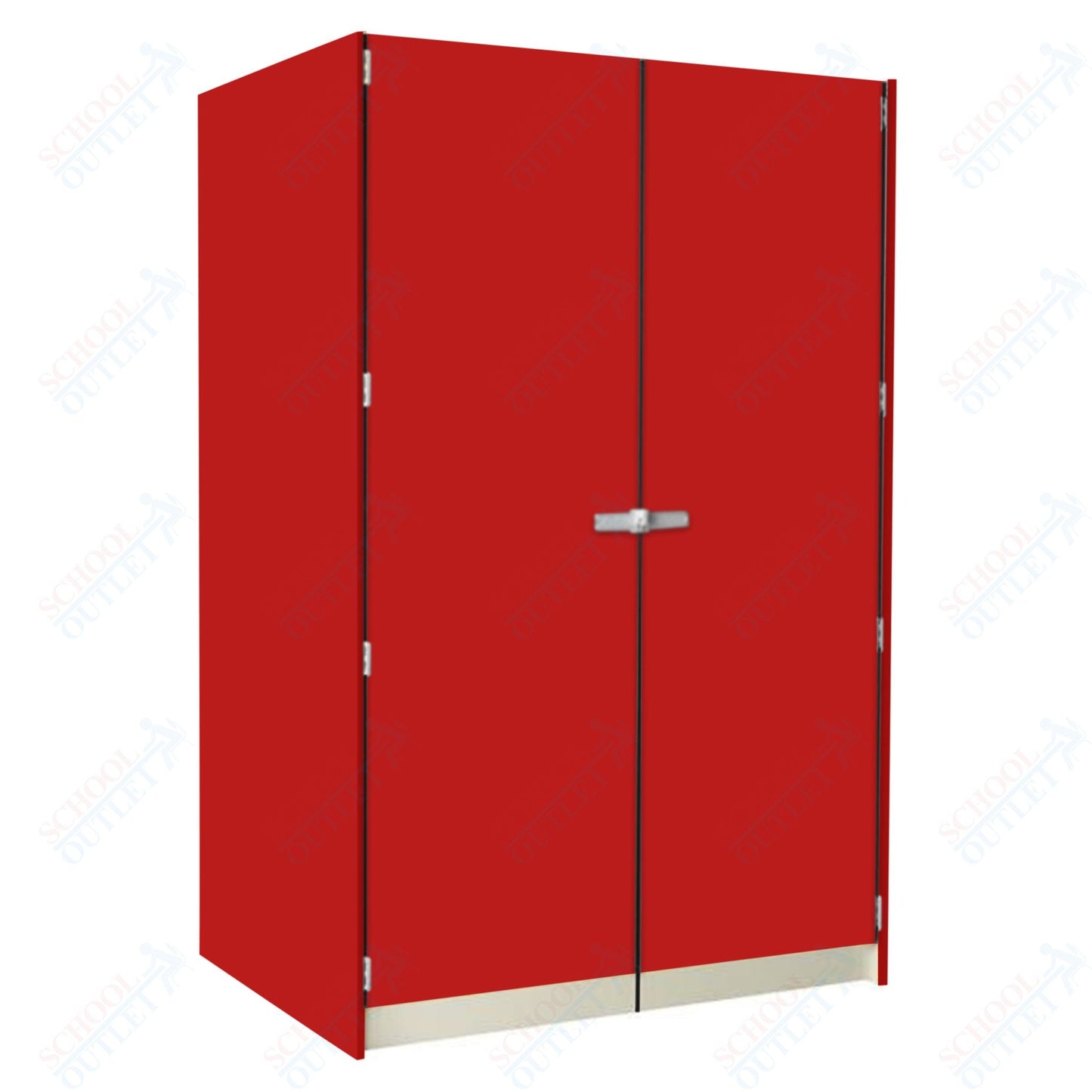 40" Deep Instrument Storage with Full Solid Doors (89260 608440 B) - SchoolOutlet