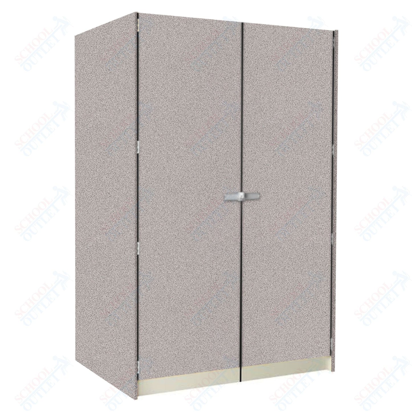 40" Deep Instrument Storage with Full Solid Doors (89260 608440 B) - SchoolOutlet