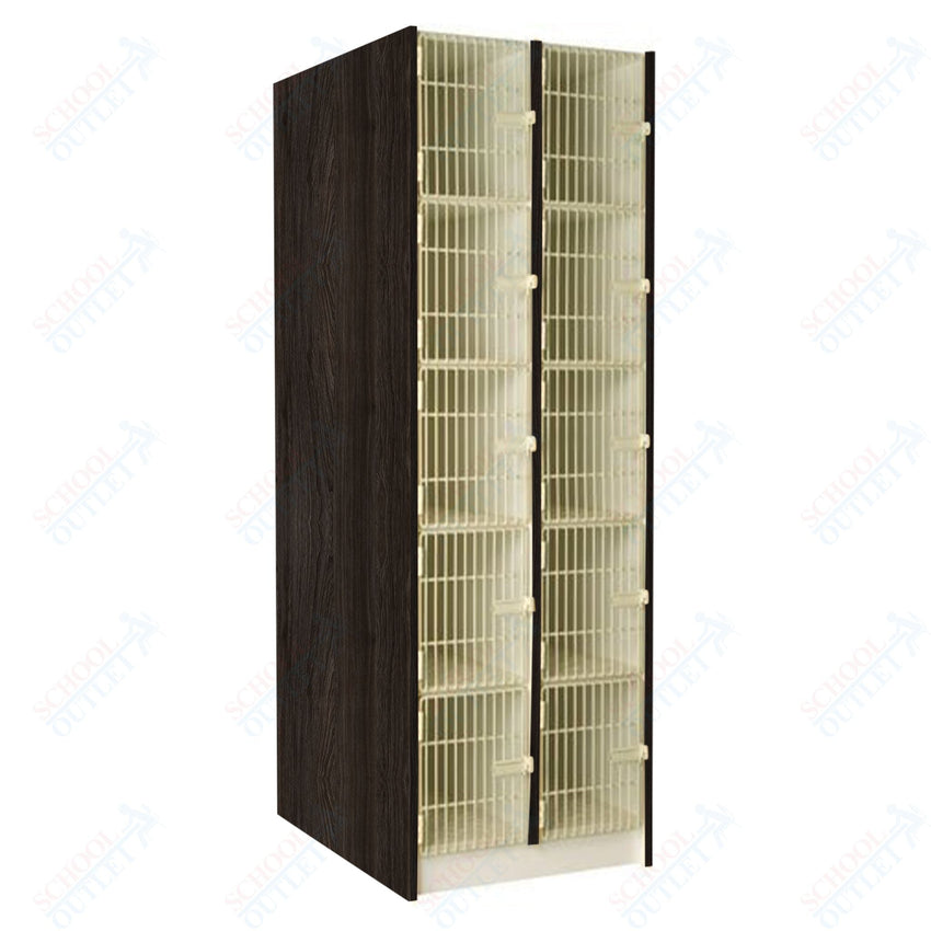 40" Deep Instrument Storage with Acousti - Grille Doors (89618 278440 A) - SchoolOutlet