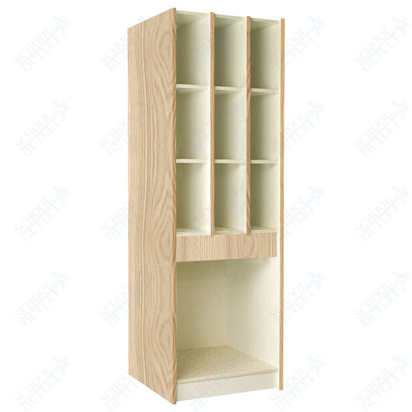 29" Deep Instrument Storage with Acousti - Grille Doors (89628 278429 A) - SchoolOutlet