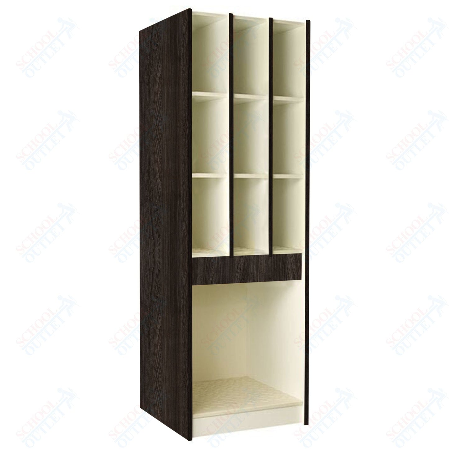 29" Deep Instrument Storage with Acousti - Grille Doors (89628 278429 A) - SchoolOutlet