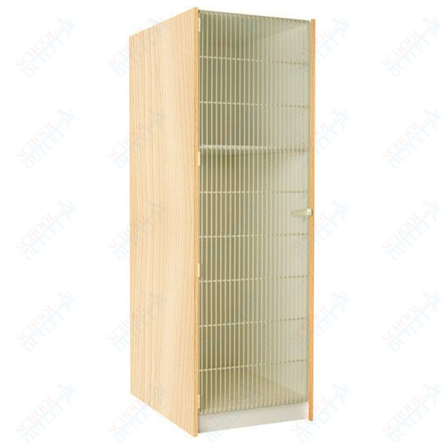 40" Deep Instrument Storage with Acousti - Grille Doors (89852 278440 A) - SchoolOutlet