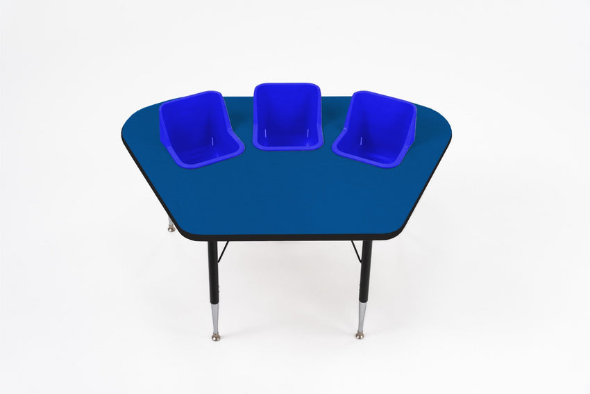 Three - Seat Modular Toddler Table (TOD - TT - MOD) - SchoolOutlet