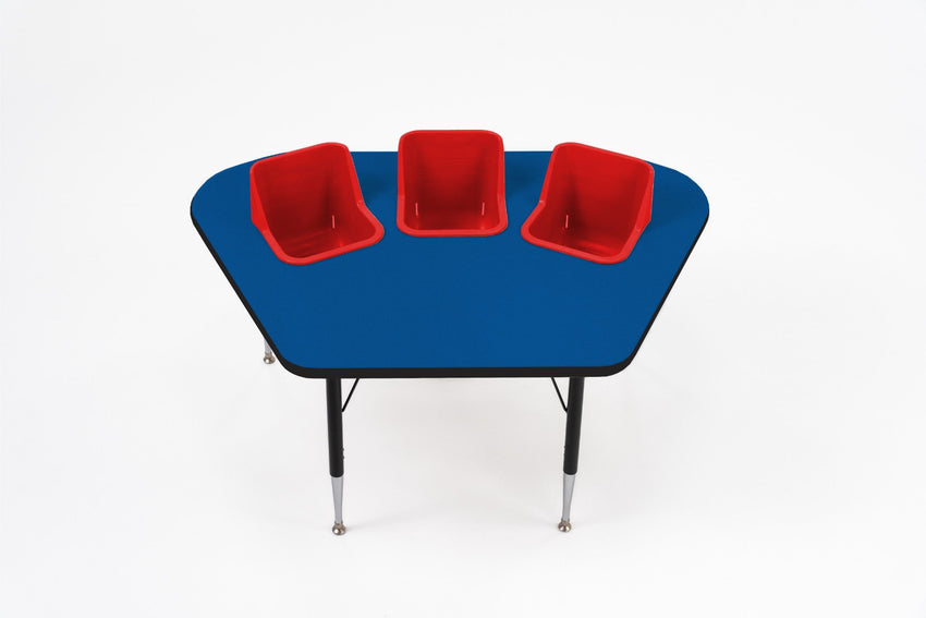 Three - Seat Modular Toddler Table (TOD - TT - MOD) - SchoolOutlet