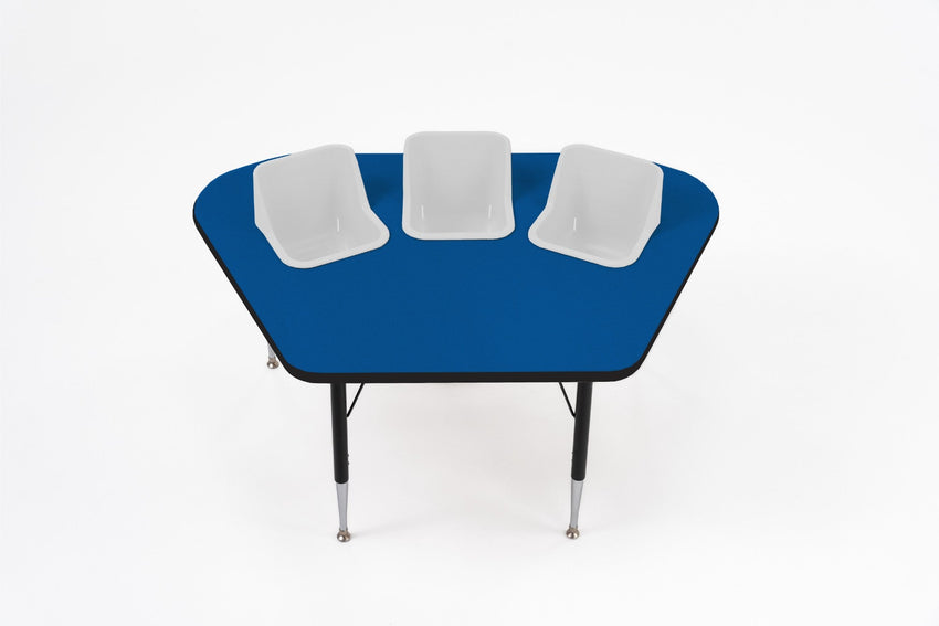 Three - Seat Modular Toddler Table (TOD - TT - MOD) - SchoolOutlet
