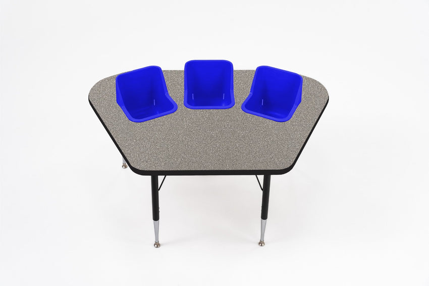 Three - Seat Modular Toddler Table (TOD - TT - MOD) - SchoolOutlet