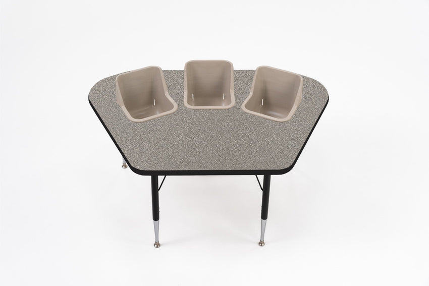 Three - Seat Modular Toddler Table (TOD - TT - MOD) - SchoolOutlet