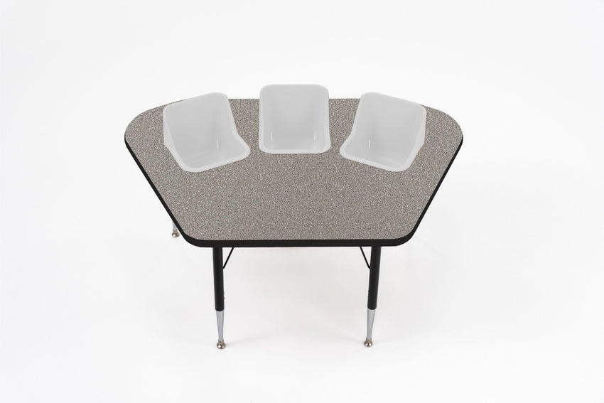 Three - Seat Modular Toddler Table (TOD - TT - MOD) - SchoolOutlet