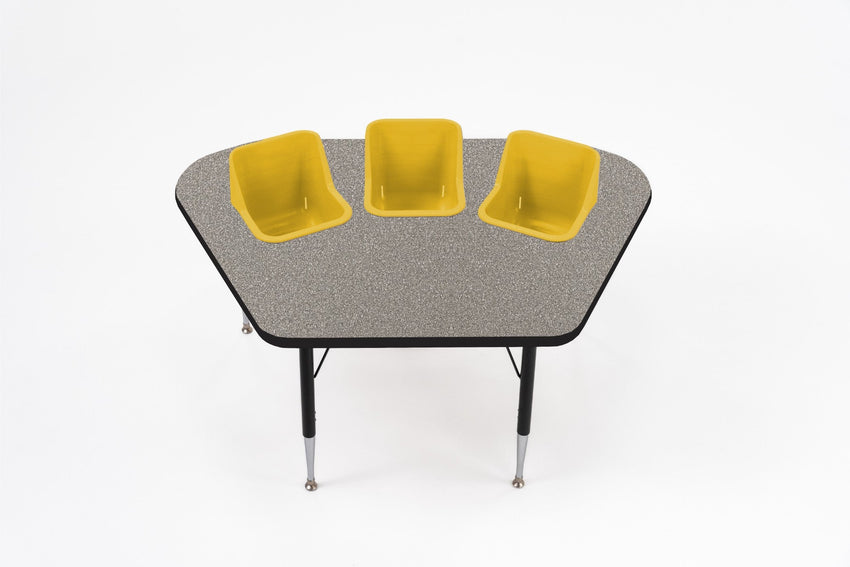 Three - Seat Modular Toddler Table (TOD - TT - MOD) - SchoolOutlet