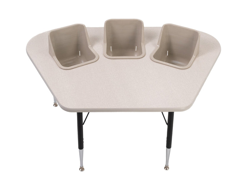Three - Seat Modular Toddler Table (TOD - TT - MOD) - SchoolOutlet