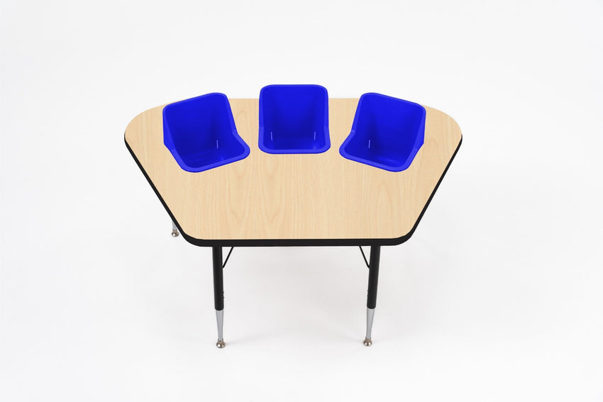 Three - Seat Modular Toddler Table (TOD - TT - MOD) - SchoolOutlet