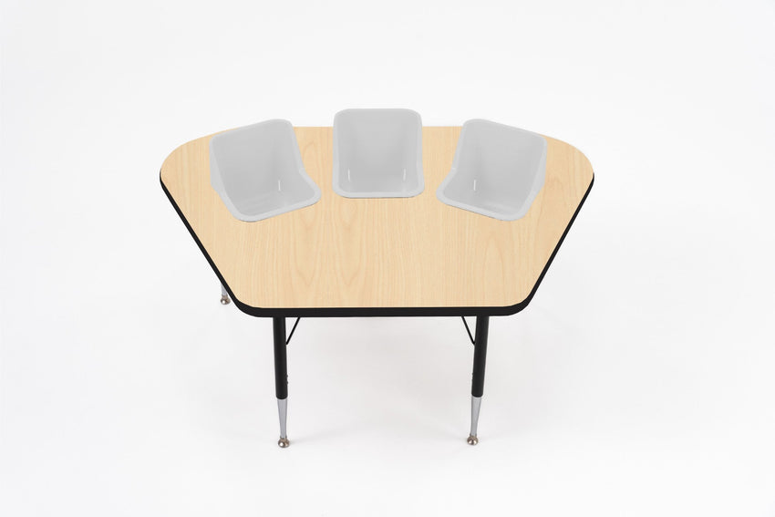 Three - Seat Modular Toddler Table (TOD - TT - MOD) - SchoolOutlet