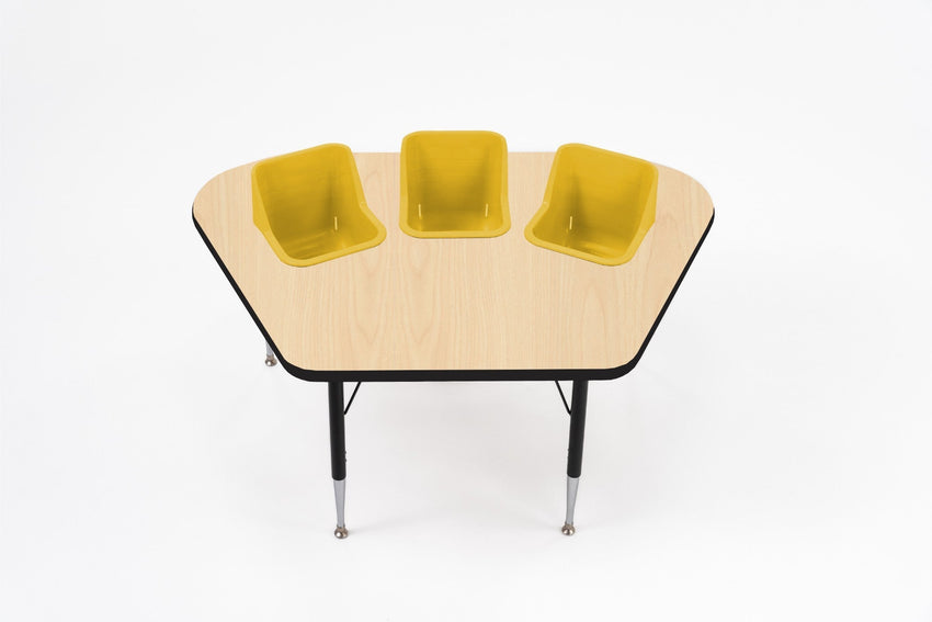 Three - Seat Modular Toddler Table (TOD - TT - MOD) - SchoolOutlet