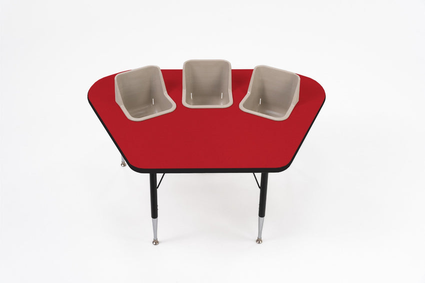 Three - Seat Modular Toddler Table (TOD - TT - MOD) - SchoolOutlet