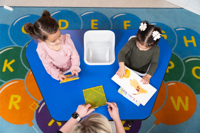 Three - Seat Modular Toddler Table (TOD - TT - MOD) - SchoolOutlet