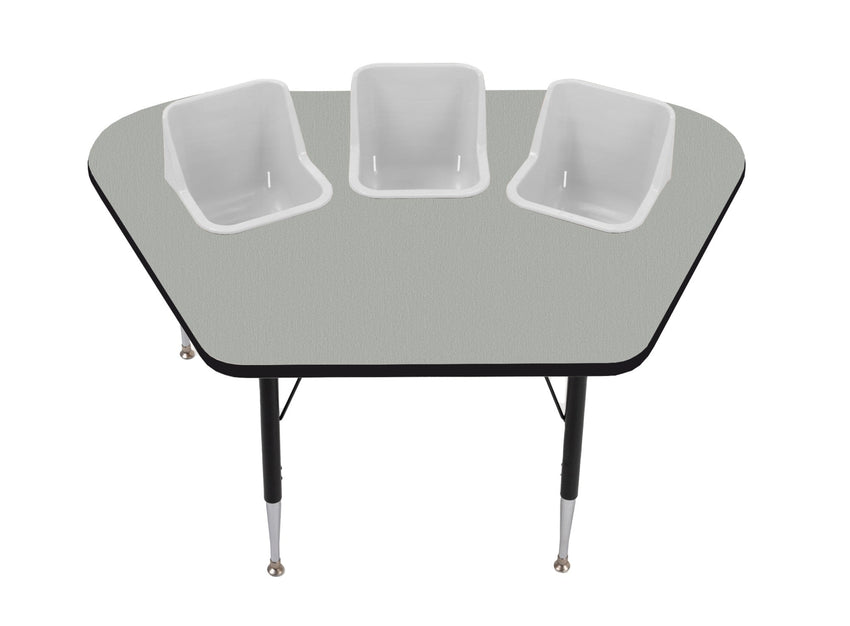 Three - Seat Modular Toddler Table (TOD - TT - MOD) - SchoolOutlet