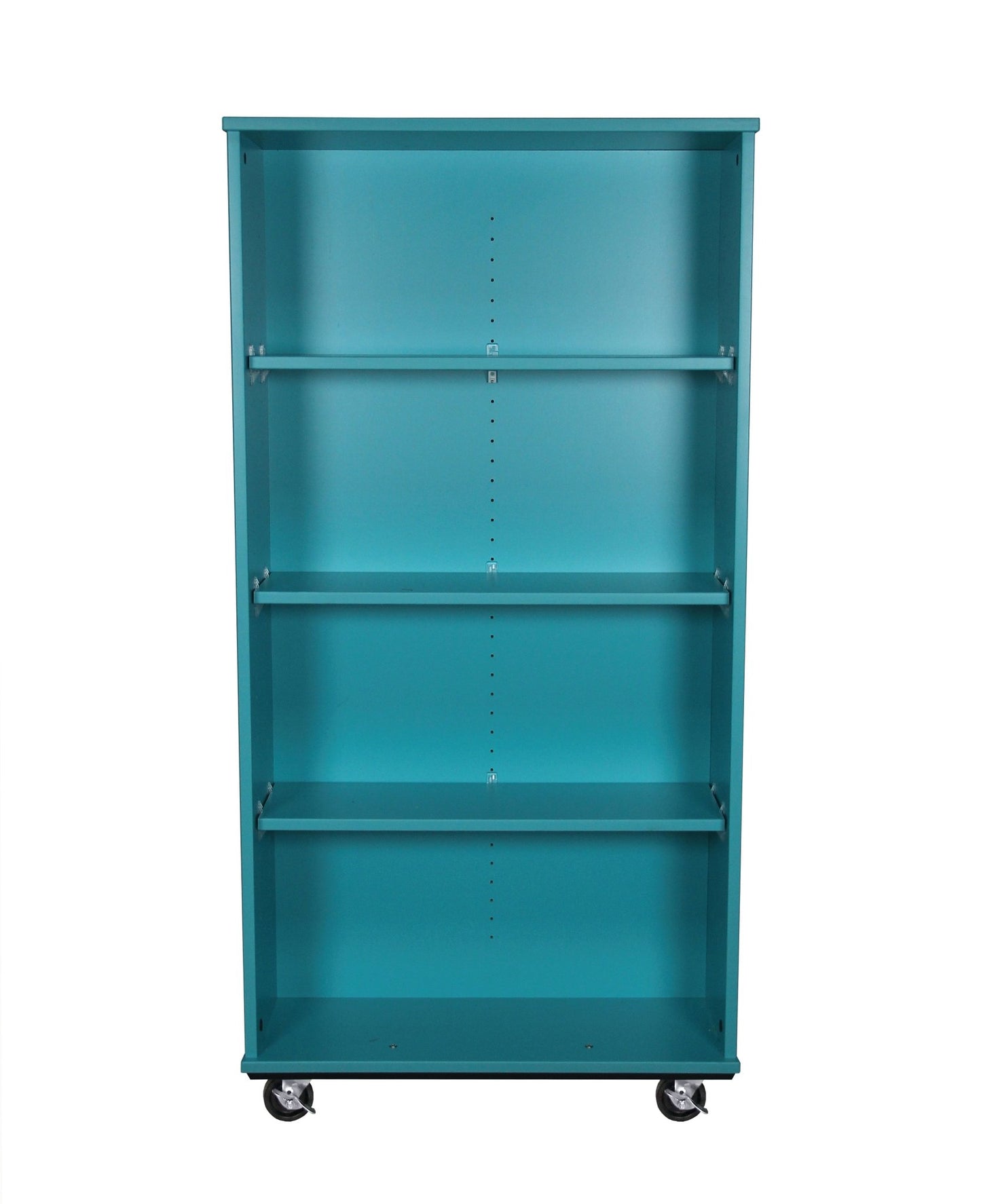 Tot Mate Double - Sided Mobile Bookshelf with 4 Shelves 36"W x 23"D x 60"H (TOT - TMM613A) - SchoolOutlet