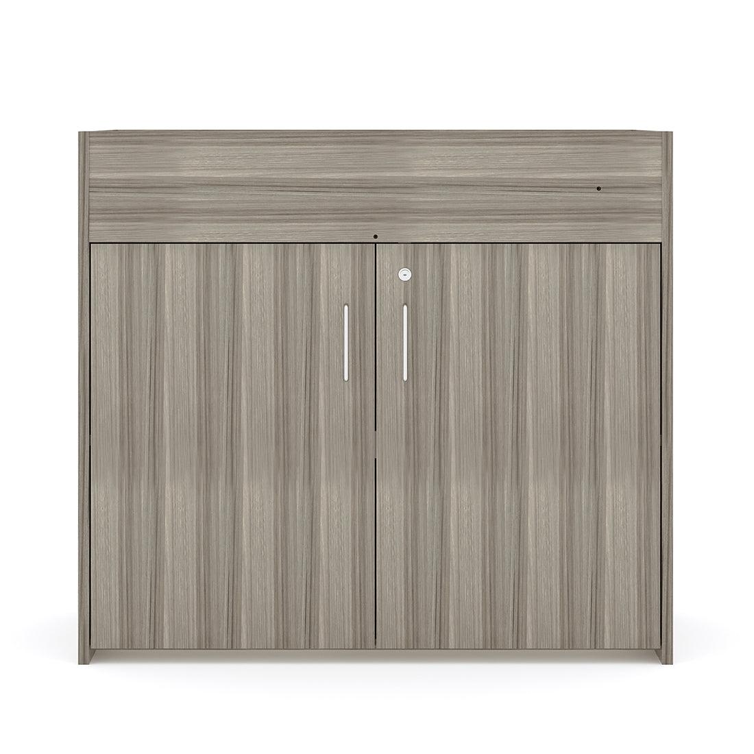Tot Mate Compact Baby Changing Table with Lockable Storage 41.5"W x 19.5"D x 37"H (TOT - TMU701A) - SchoolOutlet