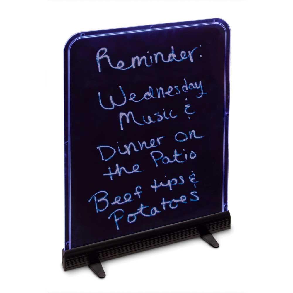 United Visual Illuminated Edge Lit Board (UVP - UVGL1925) - SchoolOutlet