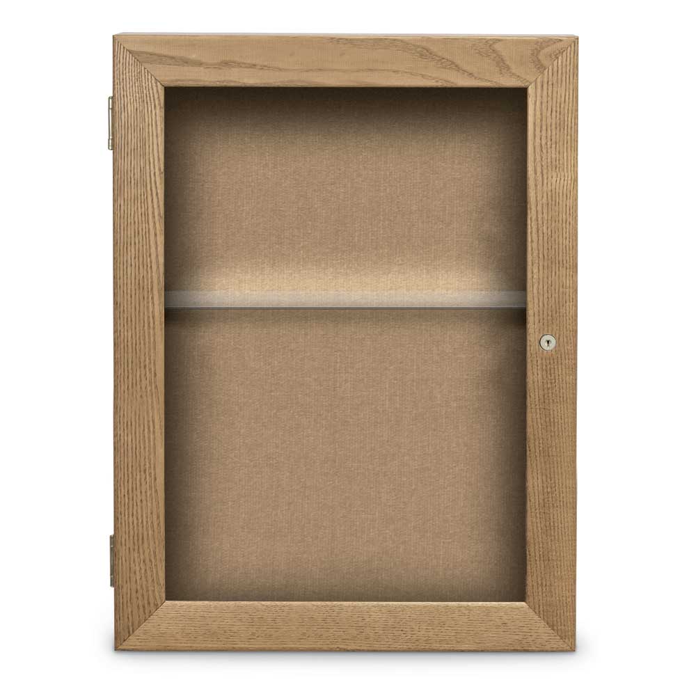 United Visual Memorabilia Display Case, 18" W x 24" H (UVP - UVMCS1824S) - SchoolOutlet