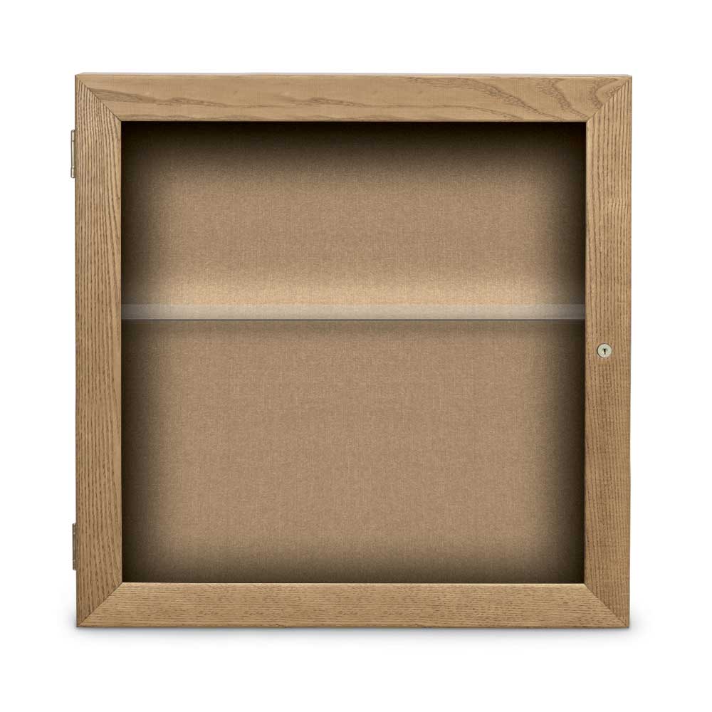 United Visual Memorabilia Display Case, 24" W x 24" H (UVP - UVMCS2424S) - SchoolOutlet