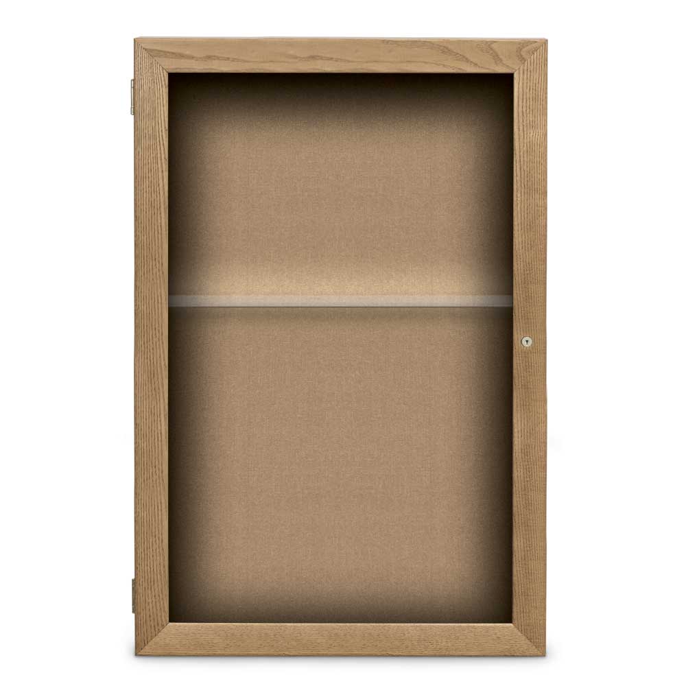 United Visual Memorabilia Display Case, 24" W x 36" H (UVP - UVMCS2436S) - SchoolOutlet