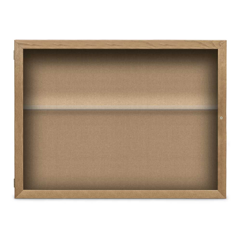 United Visual Memorabilia Display Case, 48" W x 36" H (UVP - UVMCS4836S) - SchoolOutlet