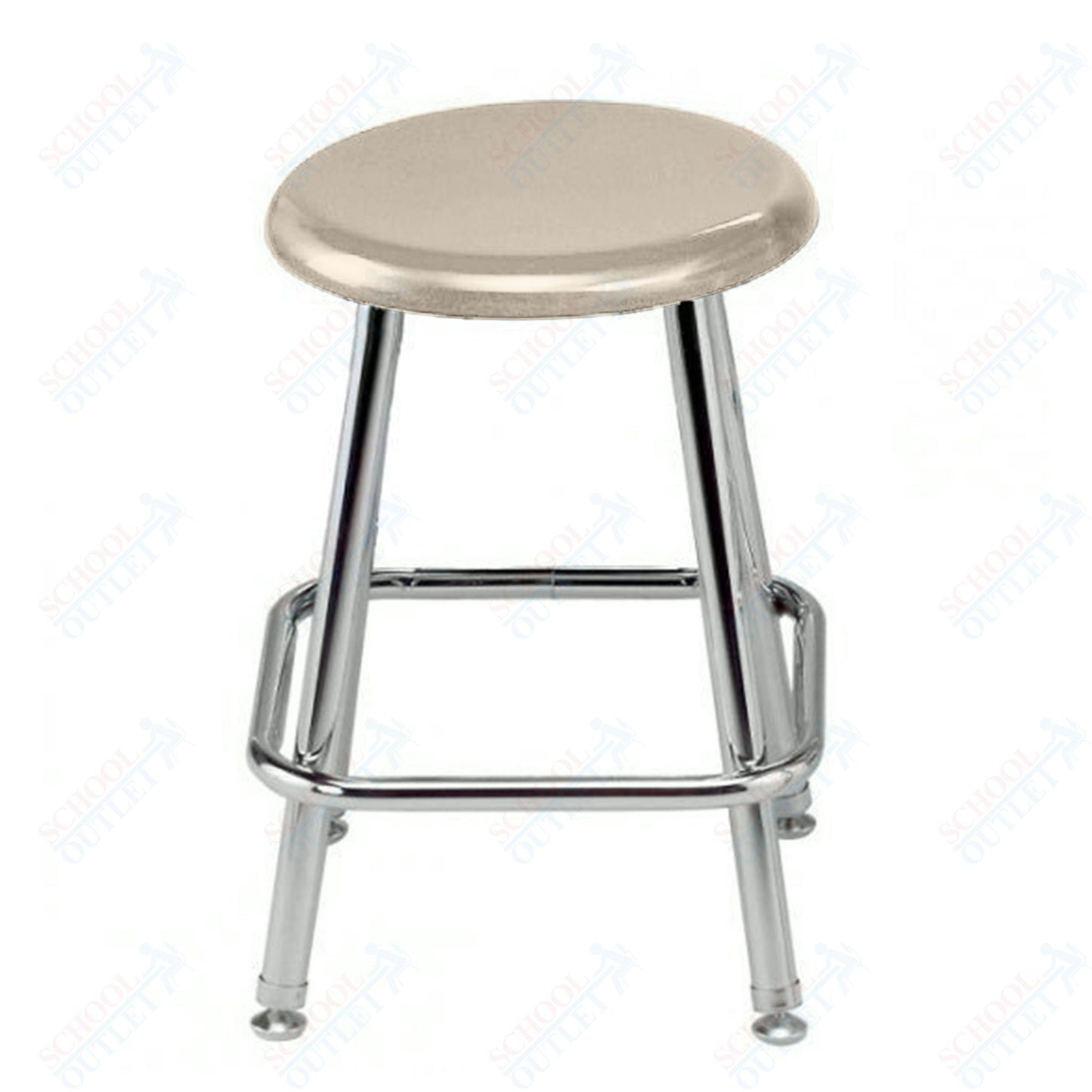 USA Capitol Legacy Series 18" Fixed Height Hard Plastic Stool (118) - SchoolOutlet