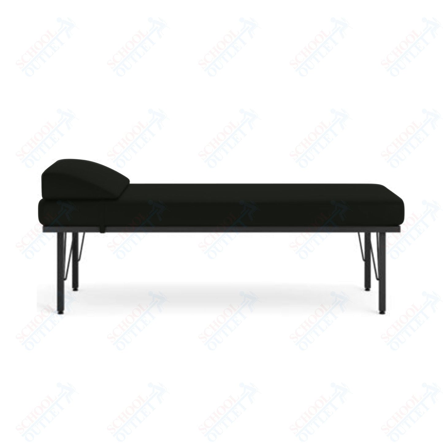 USA Capitol Nurses First - Aid Couch with Detachable Pillow, 72"Wx 26"D x 22.25H" (1201) - SchoolOutlet