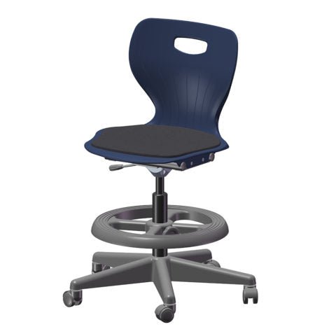USA Capitol Euroflex Lab Chair with Adjustable Height 20" - 27" (3195) - SchoolOutlet