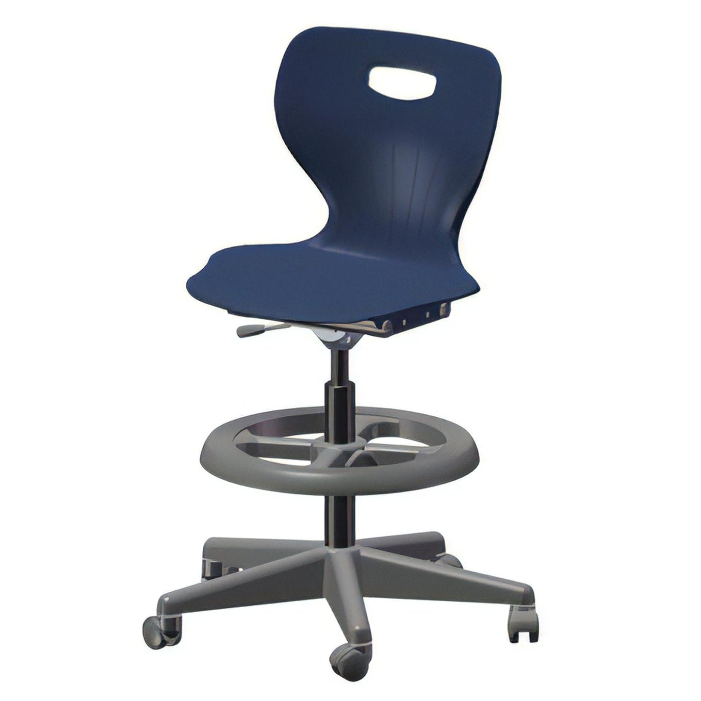 USA Capitol Euroflex Extra Tall Lab Chair with Adjustable Height 22.5" - 32.5" (3195XT) - SchoolOutlet