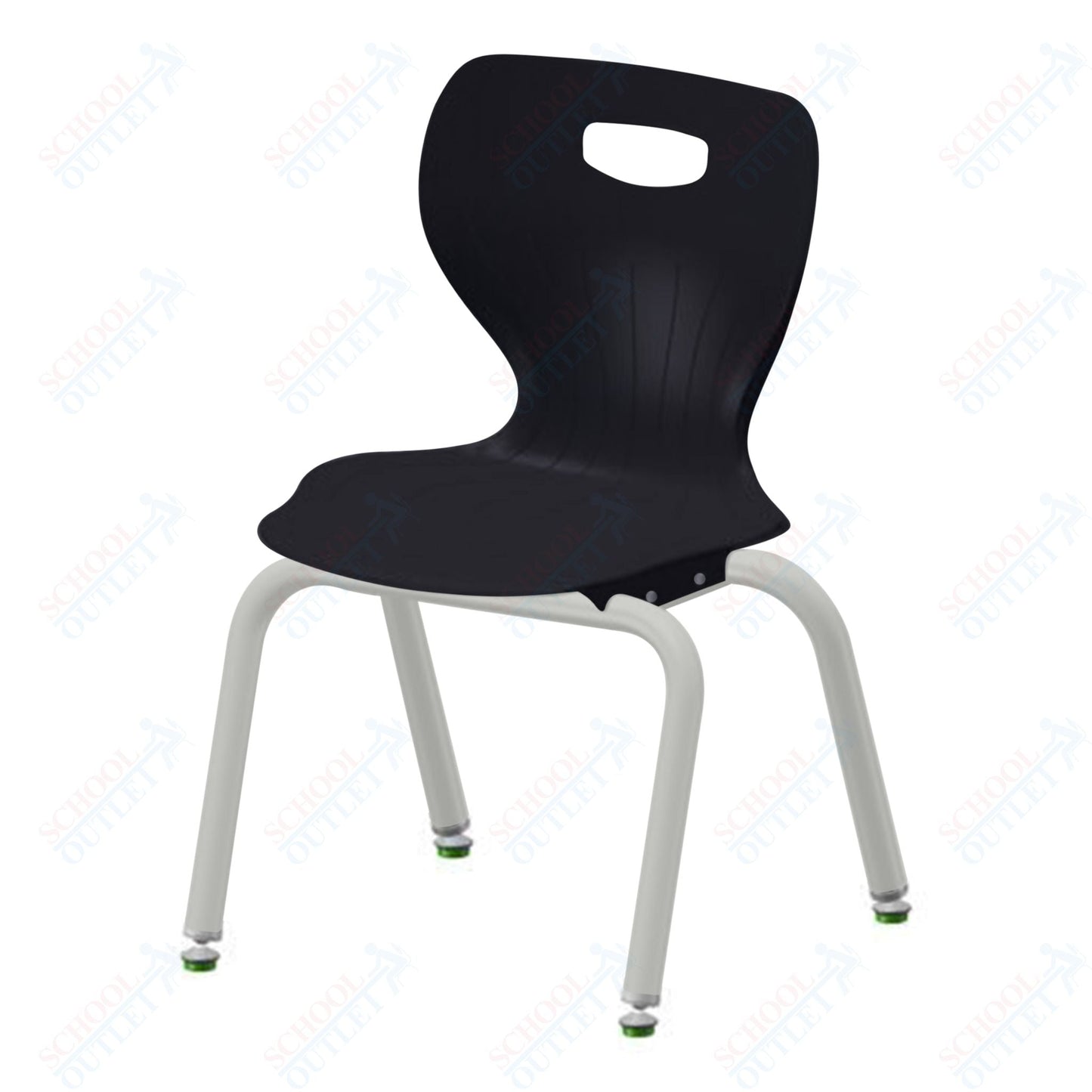 USA Capitol Euroflex 3500 Series 14" Stackable Chair (3504) - SchoolOutlet