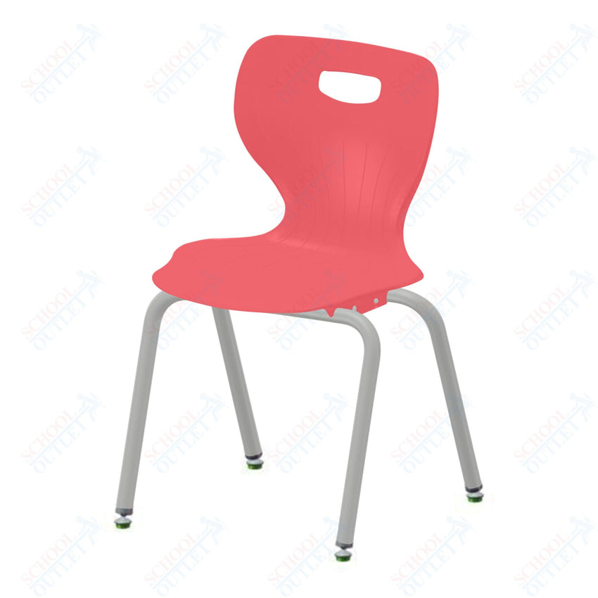 USA Capitol Euroflex 3500 Series 16" Stackable Chairs with Musical Pitch (3506M) - SchoolOutlet