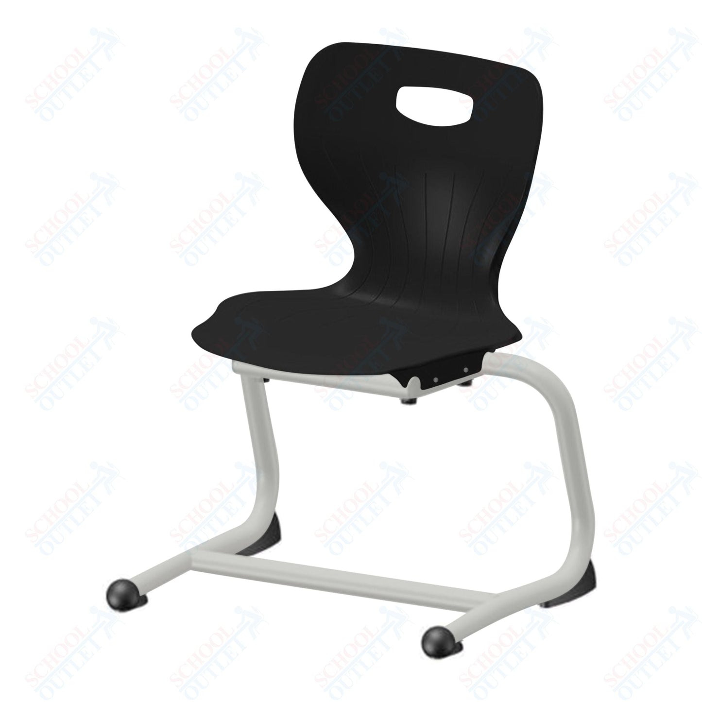 USA Capitol Euroflex 14" Stackable Cantilever Chair (3704) - SchoolOutlet