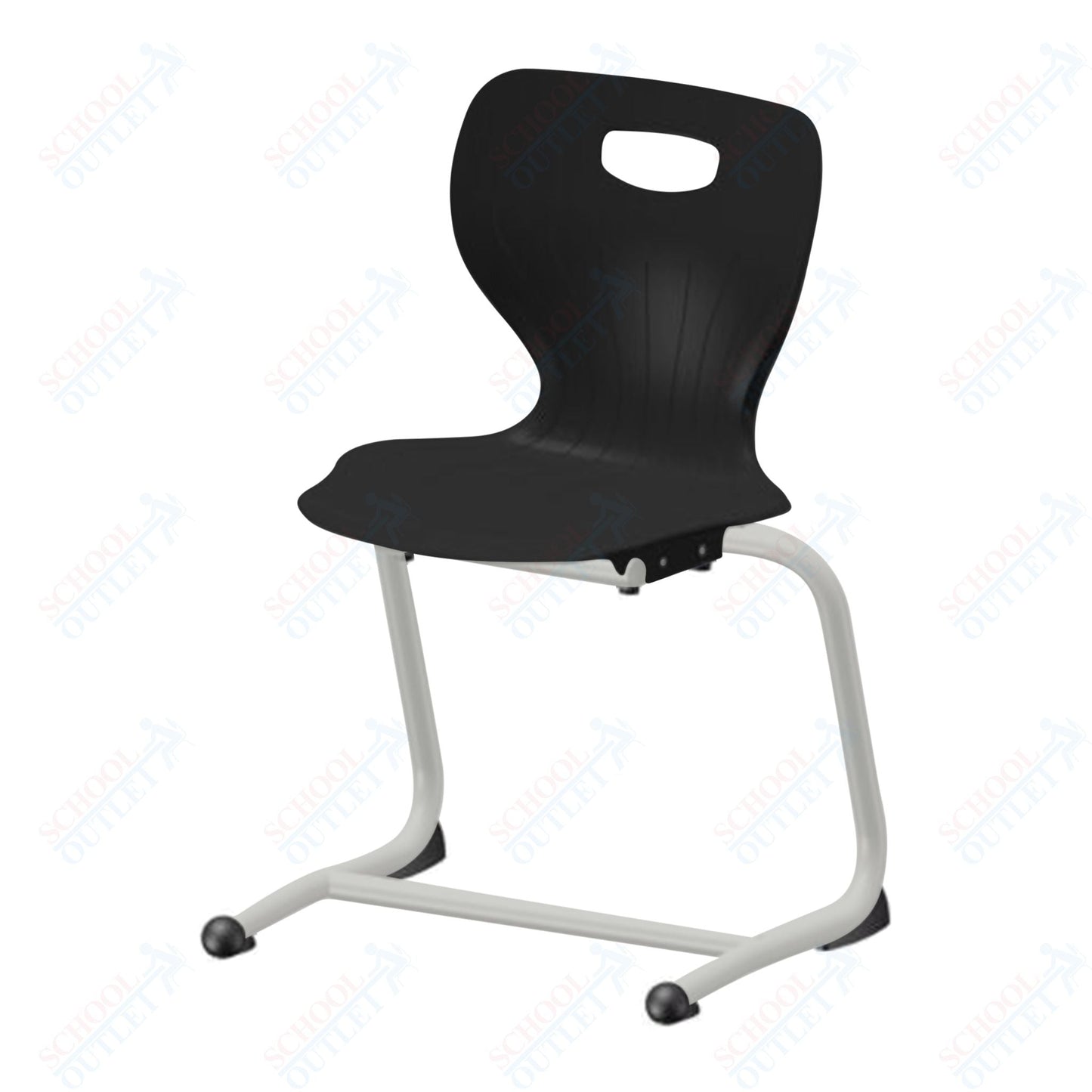 USA Capitol Euroflex 16" Stackable Cantilever Chair (3706) - SchoolOutlet