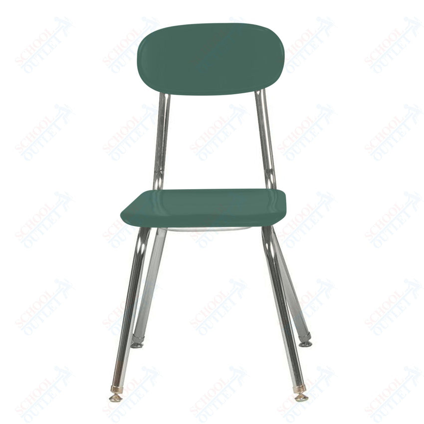 USA Capitol Legacy H - Frame 15.5" Hard Plastic Chair (505) - SchoolOutlet