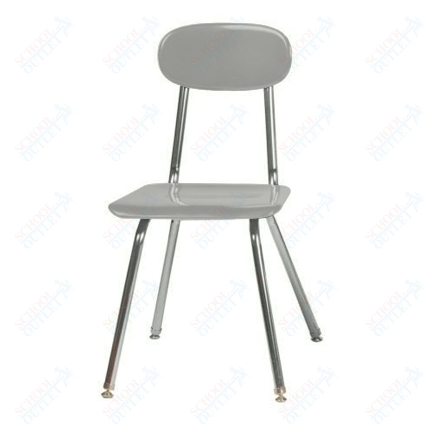 USA Capitol Legacy H - Frame 17.5" Hard Plastic Chair (507) - SchoolOutlet