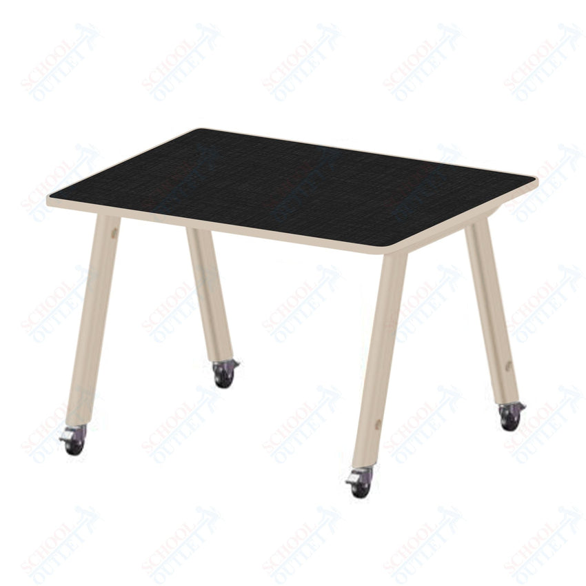 USA Capitol Hydra Makerspace Table with Laminate Top, Spray Edge 36"W x 60"L x 29"H (MAKR3660 - 29) - SchoolOutlet