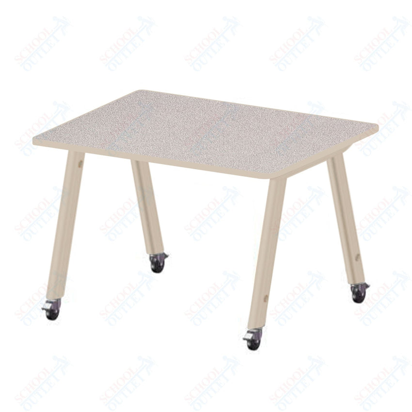 USA Capitol Hydra Makerspace Table with Laminate Top, Spray Edge 36"W x 60"L x 29"H (MAKR3660 - 29) - SchoolOutlet