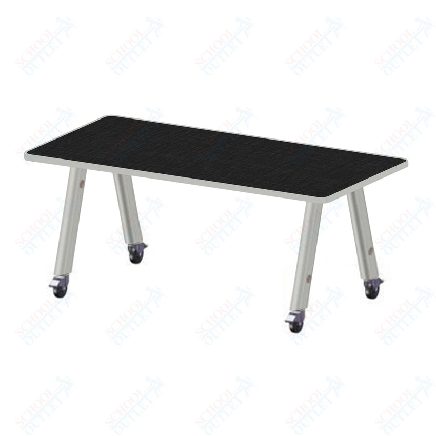 USA Capitol Hydra Makerspace Table with Laminate Top, Spray Edge 36"W x 72"L x 36"H (MAKR3672 - 36) - SchoolOutlet